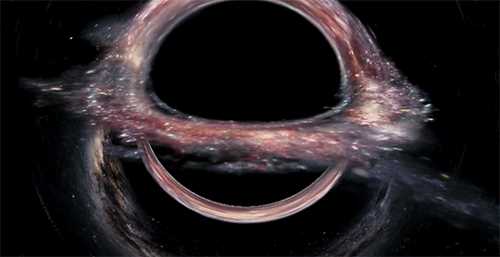 Черная дыра гифка — визуальное представление феномена в формате анимации