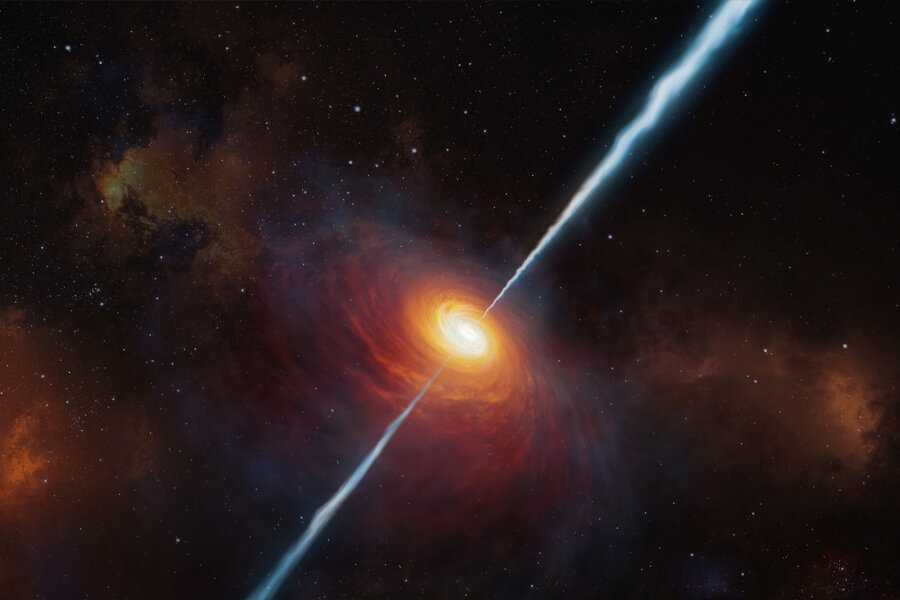 Ученые установили: черная дыра в центре галактики M87 вращается