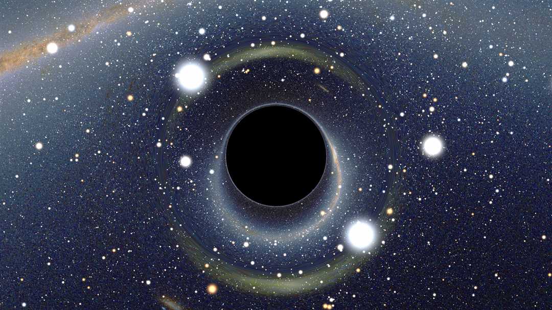 Масса и размеры черной дыры