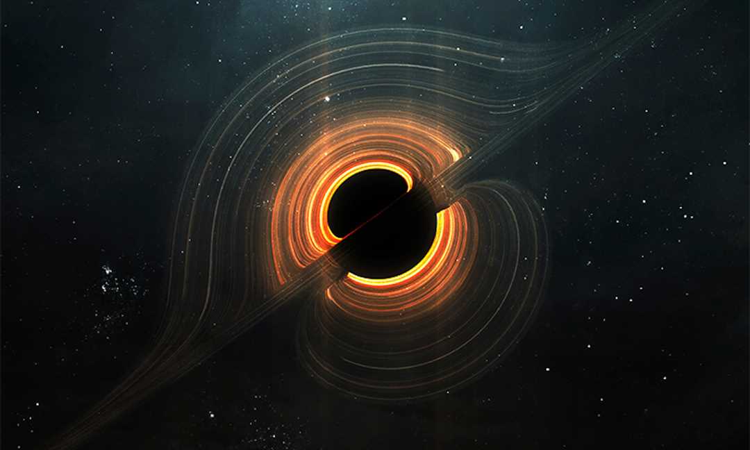 Влияние черной дыры на окружающее пространство