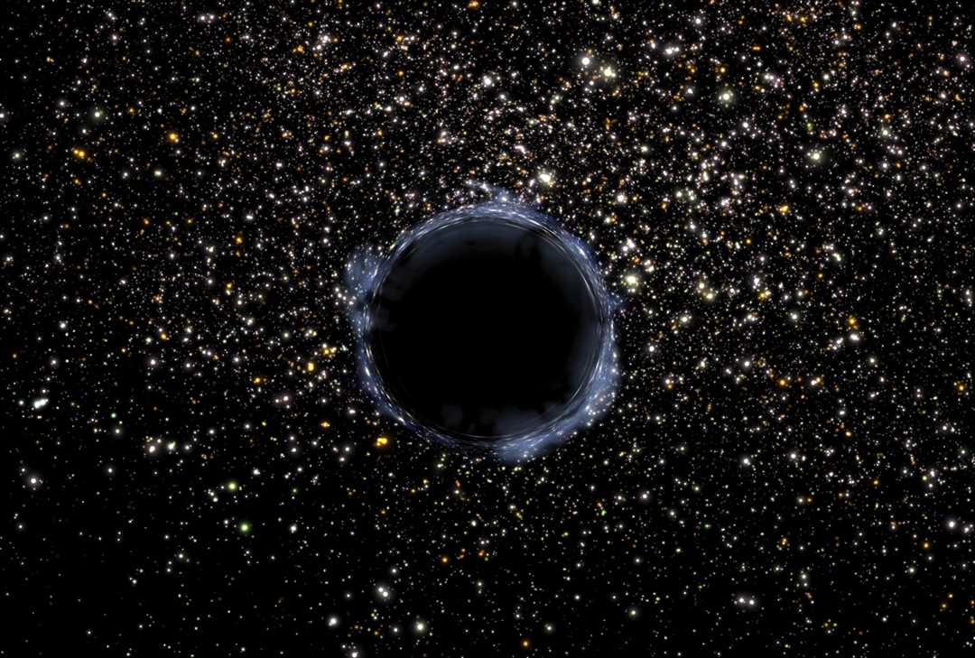 Больше всего огромных черных дыр находится в центрах галактик