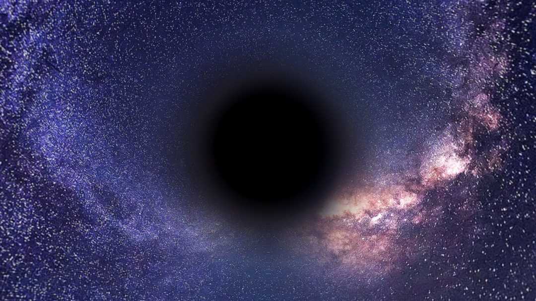 Новая карта газовых вихрей колеблющейся черной дыры