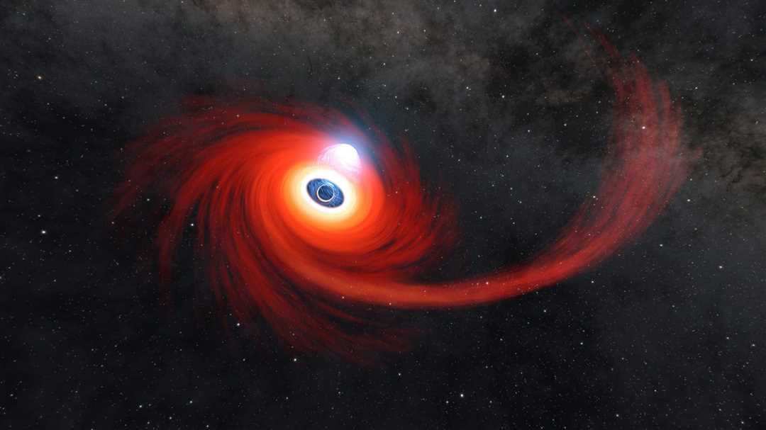 Темный «напарник» красного гиганта V723 Mon – вероятно, ближайшая к Земле черная дыра