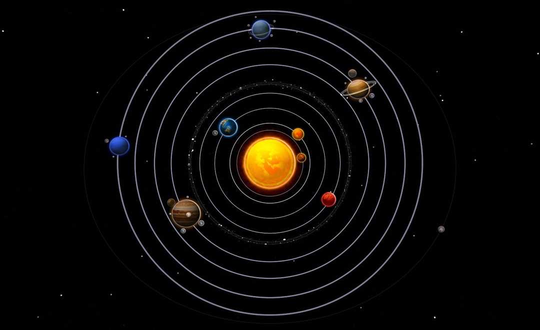 Сборная механическая модель 3D EWA Планетарий подвижная Солнечная система
