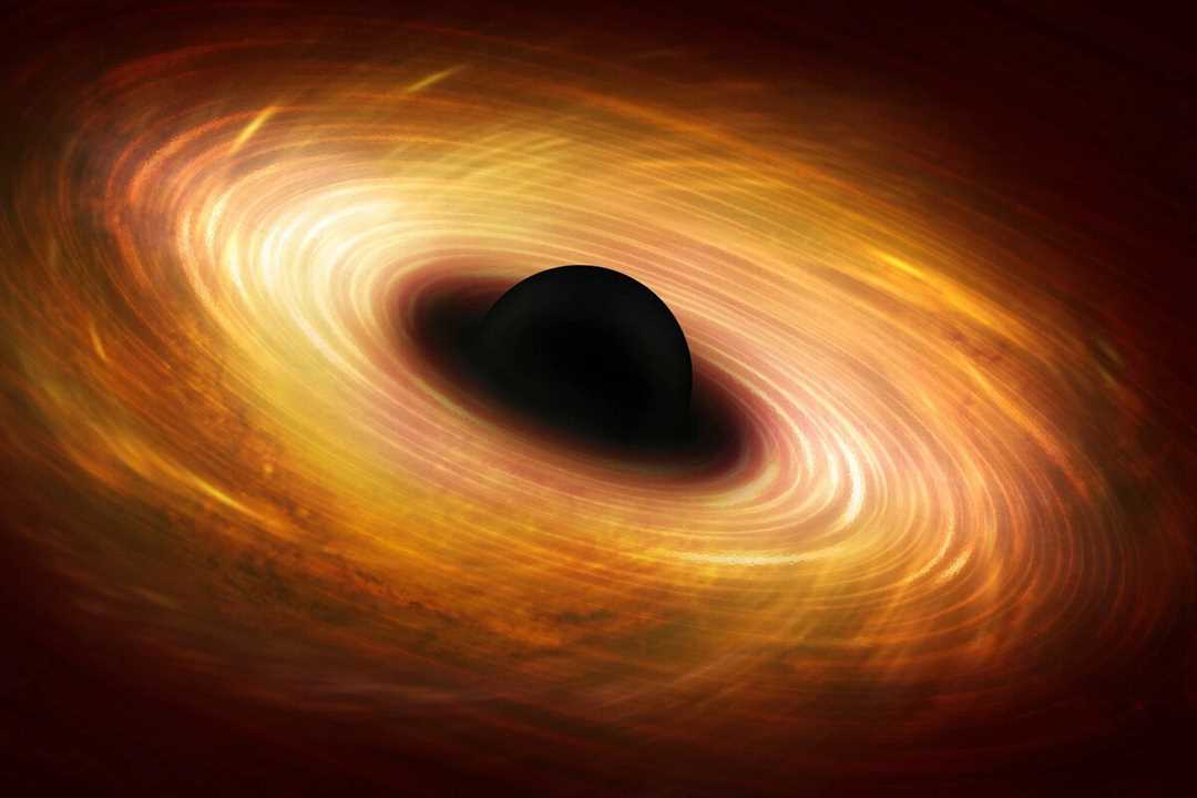Как черные дыры сияют — необычное явление притяжения света