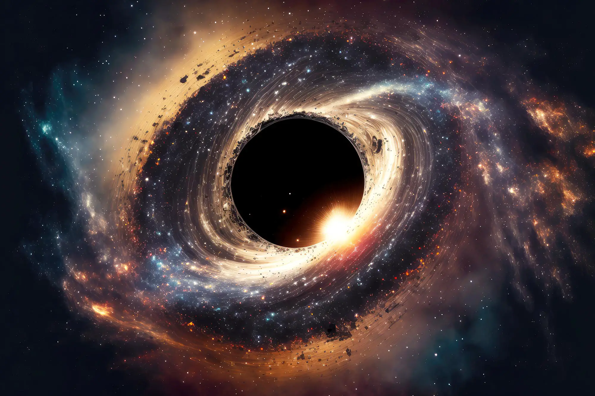 В центре Млечного Пути нашли множество черных дыр