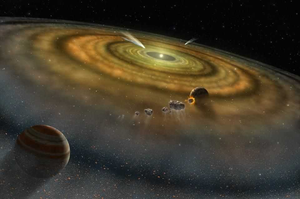 Сколько лет назад была сформирована Солнечная система?