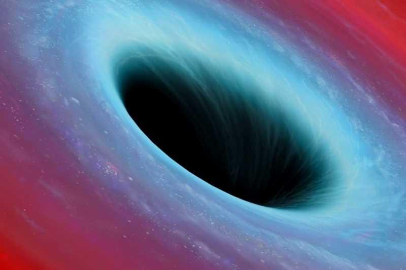 Как большие черные дыры?