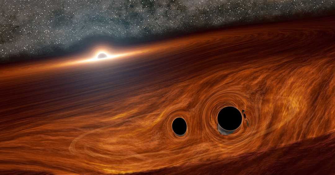 Сколько весит самая большая черная дыра — интересные факты и открытия
