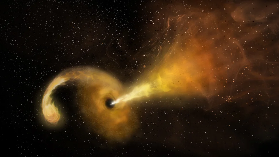 Черные дыры в космической фантастике