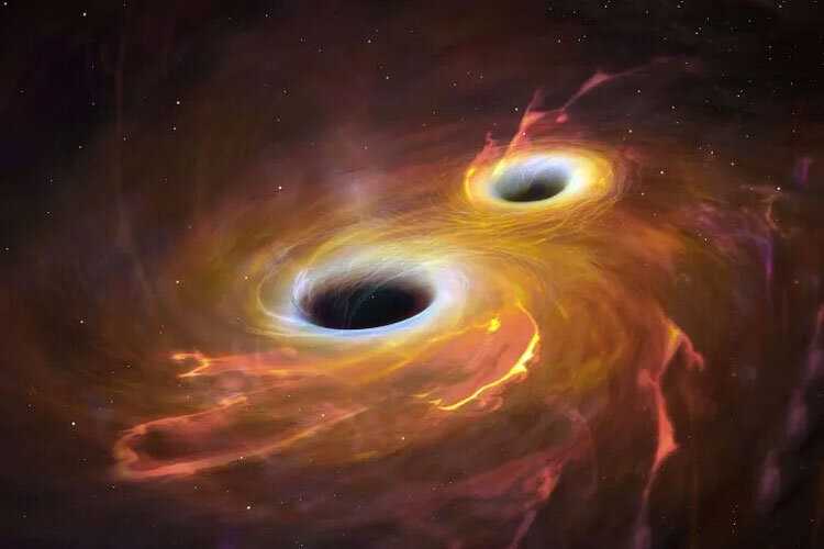 Столкновение черных дыр в центре — последствия и влияние на галактическую эволюцию