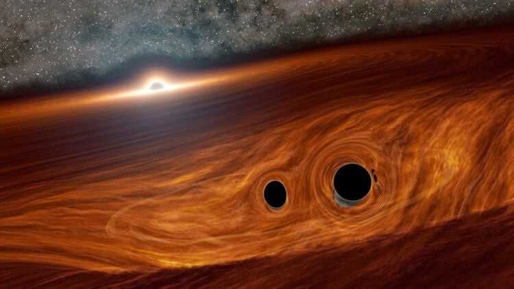 Загадочная ритмика Вселенной в глубинах черной дыры