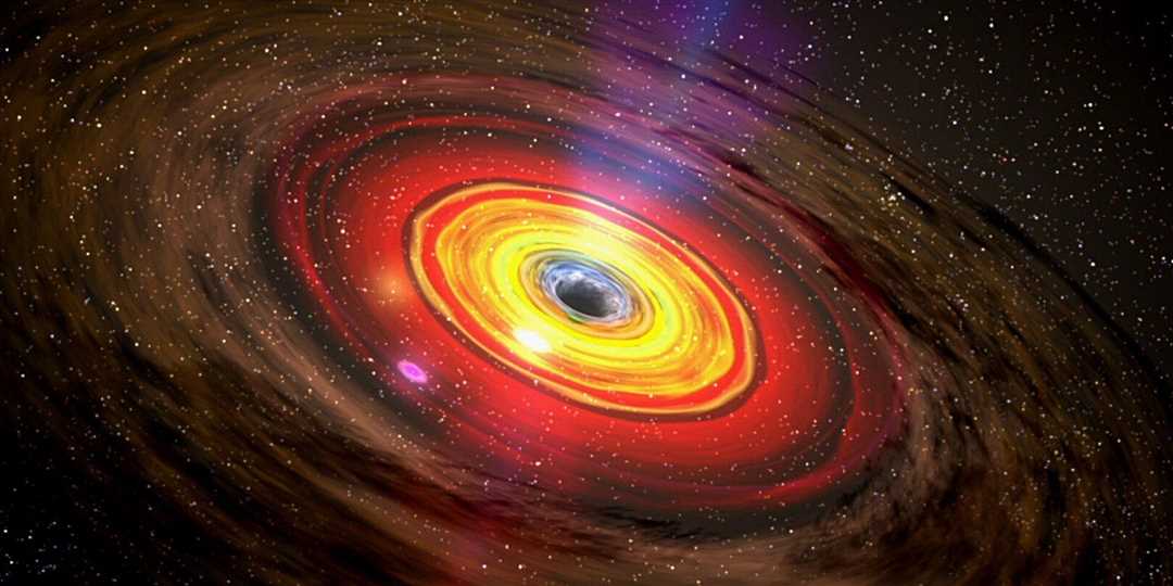 Первый снимок чёрной дыры в центре нашей Галактики