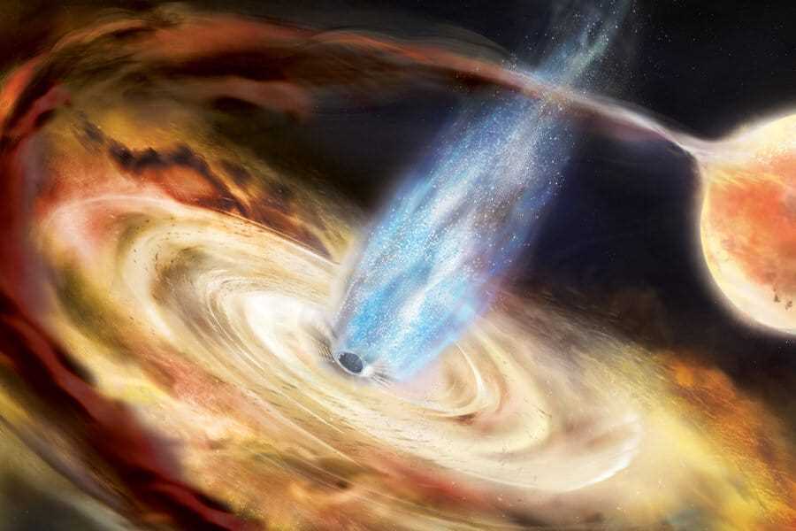 Тайна вспышек черной дыры: какую роль играют аккреционные диски