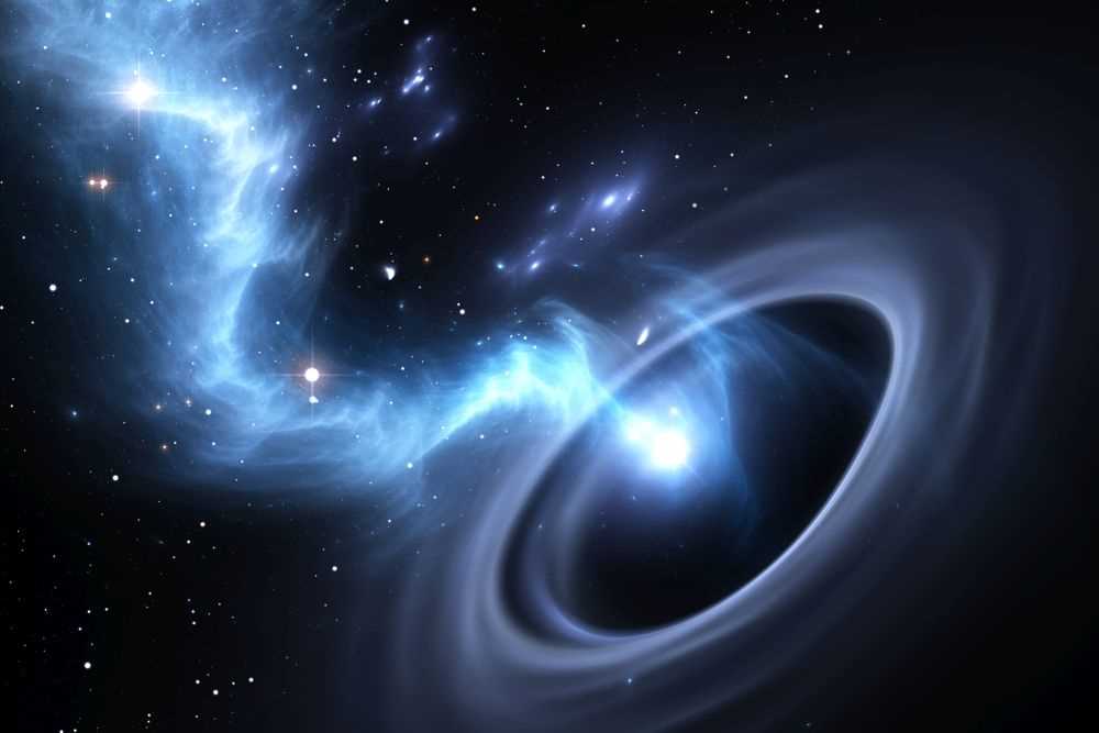 Сияние тьмы: астрономы впервые зарегистрировали свет от столкновения черных дыр