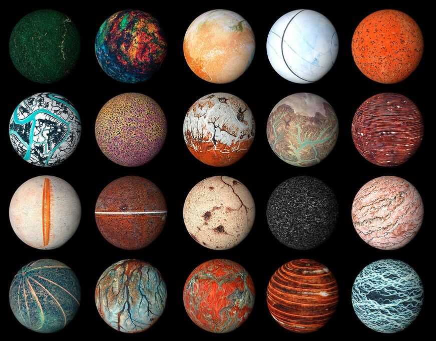 Размеры 8 планет Солнечной системы в цифрах